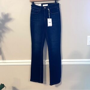 Flying Monkey Vervet Women’s Miranda Mid-Rise Bootcut Jeans Size 25 NWT Blue